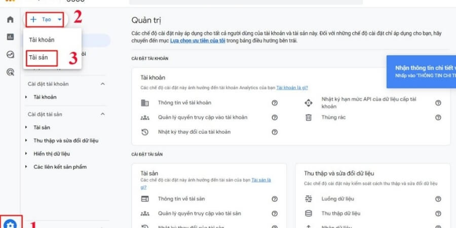 Khai Báo Google Analytics: Cách Theo Dõi Và Phân Tích Website Bằng GA4 6 Xem thêm chi tiết Cách điền thông tin tài khoản và website
