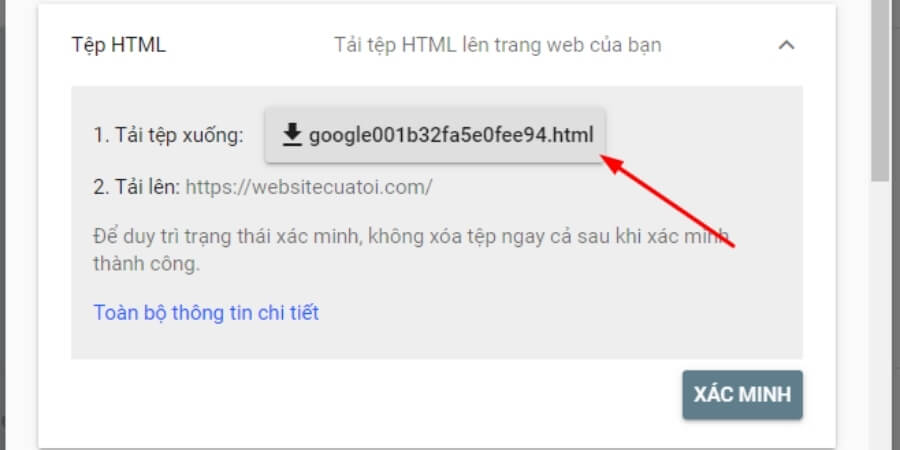 Cách Khai Báo Website Với Google Giúp Website Được Index Nhanh Hơn 1 Xem thêm chi tiết Cần chuẩn bị gì trước khi xác minh website với Google