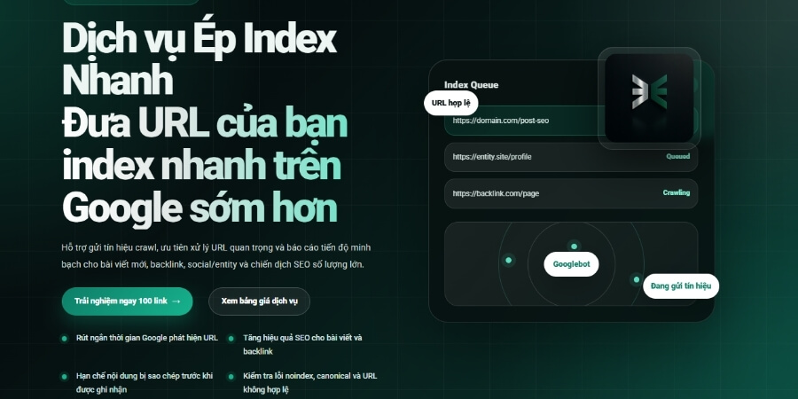 Công Cụ Index Backlink Tốt Nhất Nên Dùng Trong Năm 2026 4 Xem thêm chi tiết Ép Index Nhanh – hỗ trợ index backlink trong thời gian ngắn