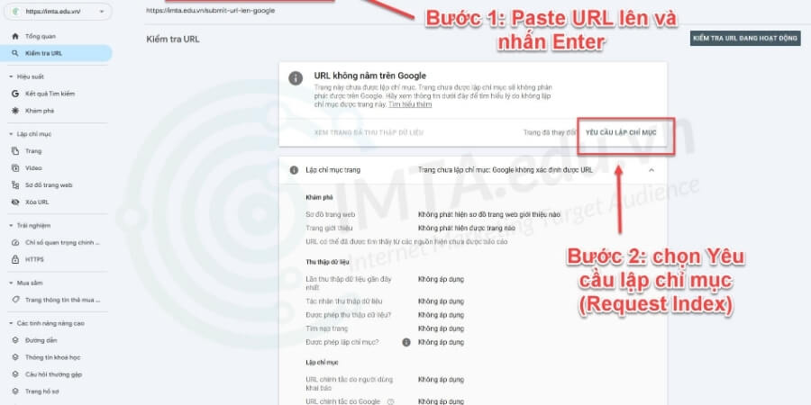 Cách Kiểm Tra Google Index Website Đơn Giản Và Hiệu Quả 3 Xem thêm chi tiết Google phát hiện URL mới trên website