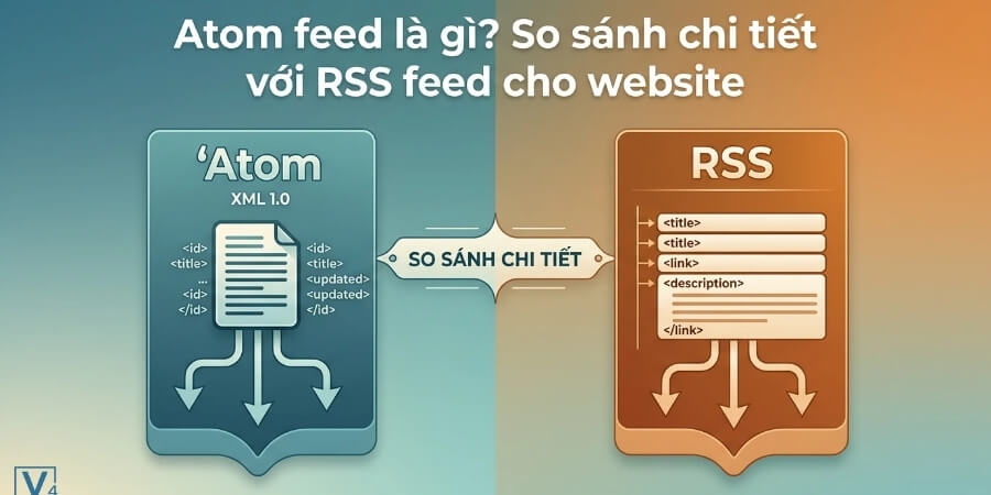 Khai Báo Index Sitemap Cho Google: Cách Gửi Sitemap Chuẩn SEO 3 Xem thêm chi tiết RSS và Atom Feed hỗ trợ cập nhật nội dung mới