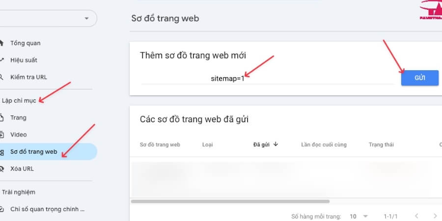 Xem thêm chi tiết Cách gửi Sitemap đến các công cụ tìm kiếm