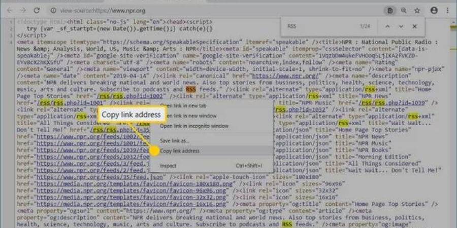Xem thêm chi tiết Cách lấy RSS của một website