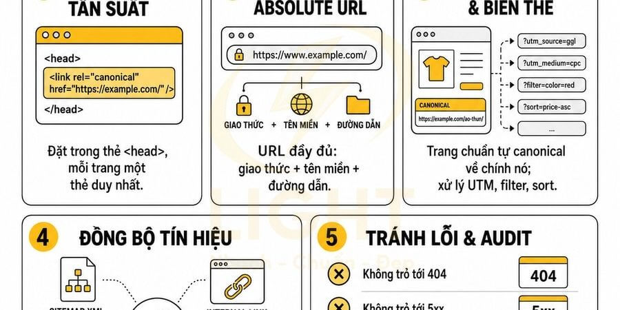 Xem thêm chi tiết Cách triển khai thẻ Meta Canonical