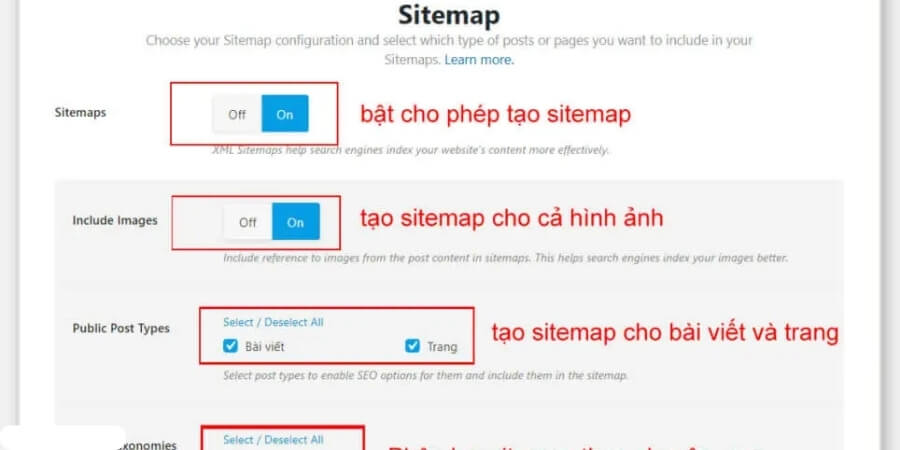Xem thêm chi tiét Hướng dẫn tạo sitemap bằng Rank Math SEO