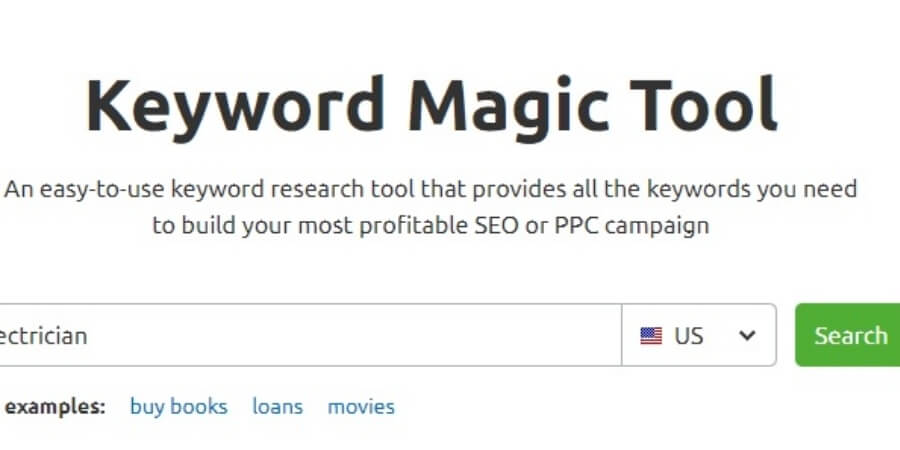 Xem thêm chi tiết Keyword Magic Tool