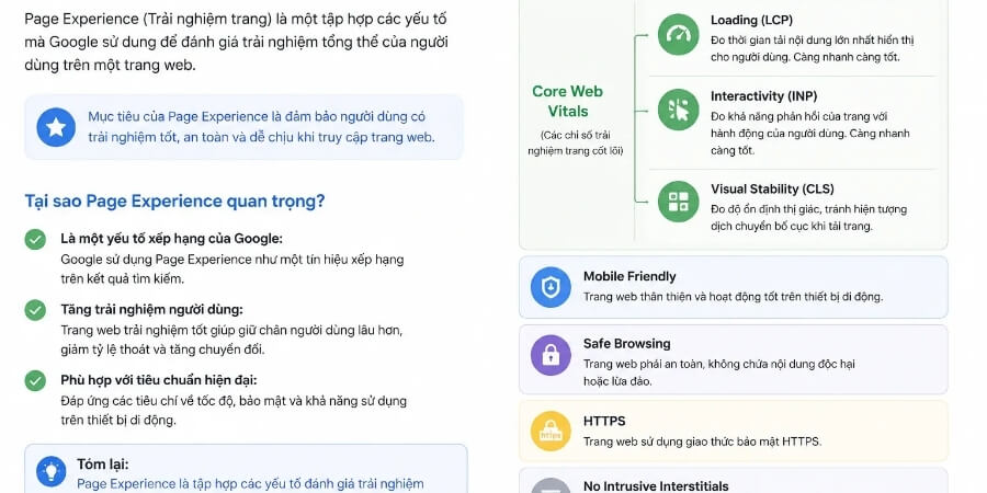 Google Search Console Để Làm Gì? Cách Sử Dụng Hiệu Quả 5 Xem thêm chi tiết Theo dõi trải nghiệm người dùng với Page Experience và Core Web Vitals